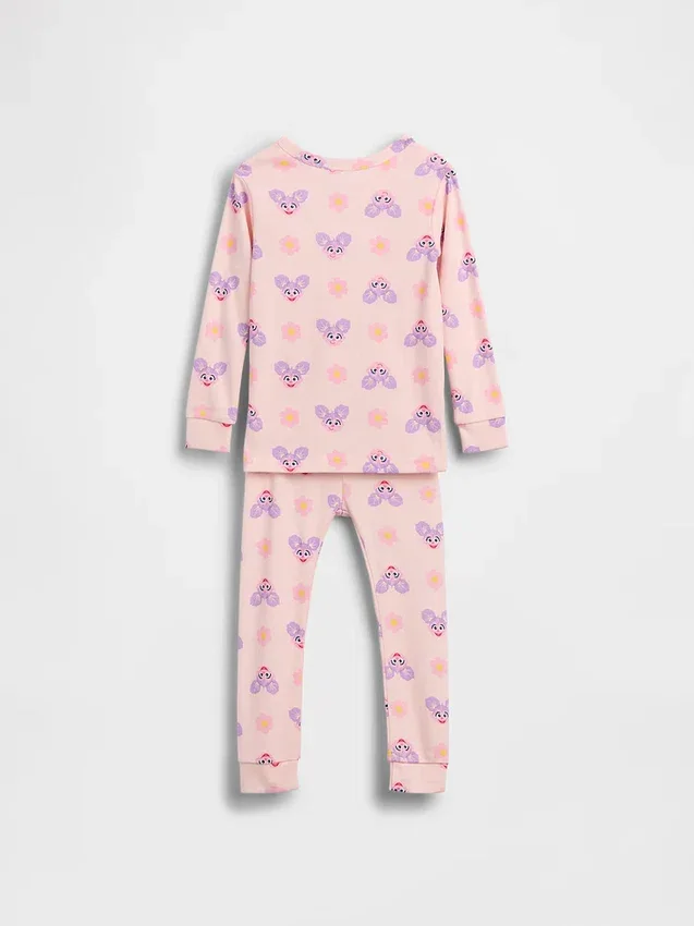 Set pigiama in cotone spazzolato biologico Sesame Street per Neonato & Bebè