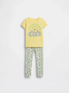 Set pigiama in cotone spazzolato biologico Winnie the Pooh per Neonato & Bebè