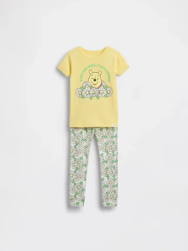 Set pigiama in cotone spazzolato biologico Winnie the Pooh per Neonato & Bebè