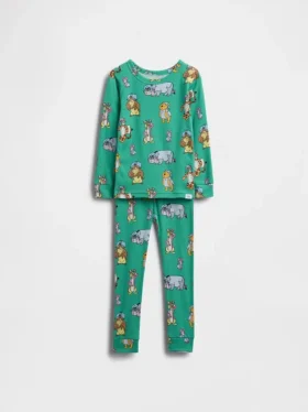 Set pigiama in cotone spazzolato biologico Winnie the Pooh per Neonato & Bebè