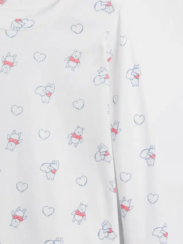 Set pigiama in cotone spazzolato biologico Winnie the Pooh per Neonato & Bebè