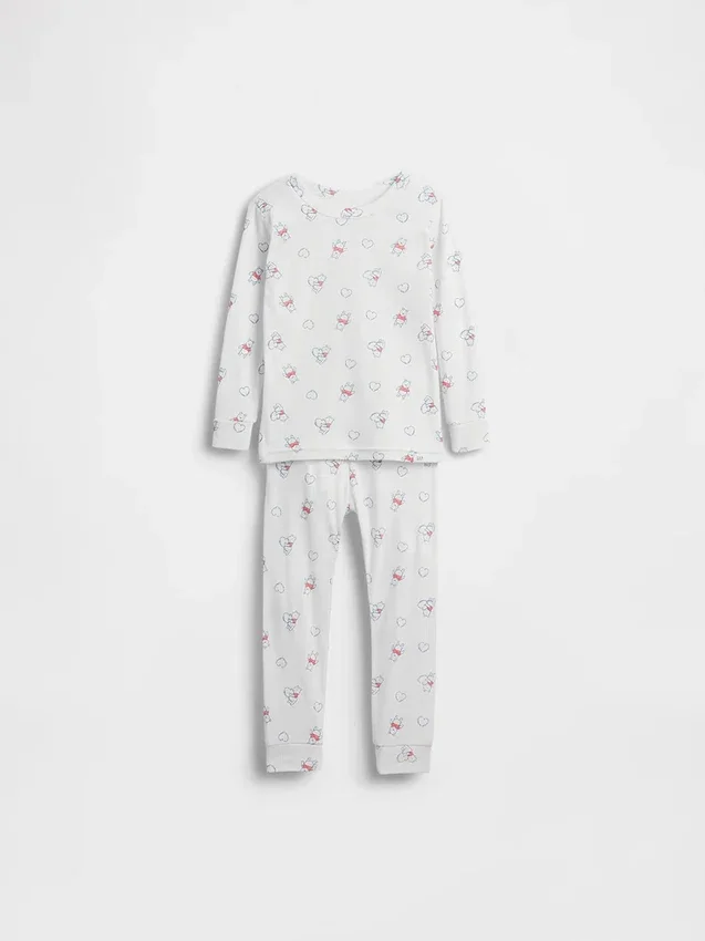 Set pigiama in cotone spazzolato biologico Winnie the Pooh per Neonato & Bebè