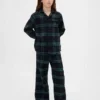 Set pigiama in flanella riciclata per bambini