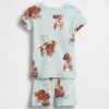 Set pigiama in pantaloncini in cotone biologico spazzolato GAP × Disney per Neonato & Bebè