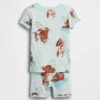 Set pigiama in pantaloncini in cotone biologico spazzolato GAP × Disney per Neonato & Bebè