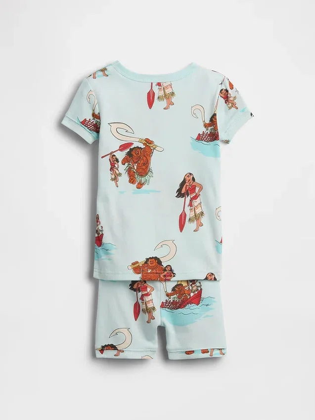 Set pigiama in pantaloncini in cotone biologico spazzolato GAP × Disney per Neonato & Bebè