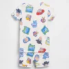 Set pigiama in pantaloncini in cotone biologico spazzolato GAP × Disney per Neonato & Bebè