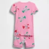 Set pigiama in pantaloncini per neonato & bebè in cotone biologico spazzolato con motivo aragosta