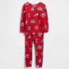 Set pigiama natalizio GAP × Disney per bambini e neonati in cotone biologico spazzolato