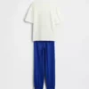 Set pigiama oversize da bambino con pantaloni jogger riciclati a tema Superman