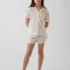 Set pigiama pantaloncini riciclato per bambini