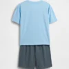 Set pigiama pantaloncini riciclato per bambini