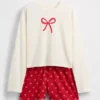 Set pigiama pantaloncini riciclato per bambini