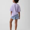 Set pigiama pantaloncini riciclato per bambini