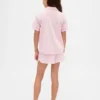 Set pigiama pantaloncini riciclato per bambini