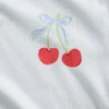Set pigiama per bambini con pantaloncini a costine riciclati