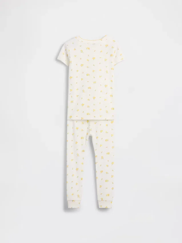Set pigiama per bambini e neonati in cotone biologico spazzolato