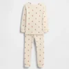 Set pigiama per bambini e neonati in cotone biologico spazzolato con orsetto Pumpkin Bear