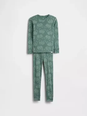 Set pigiama per bambini in cotone biologico spazzolato