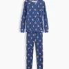 Set pigiama per bambini in cotone biologico spazzolato