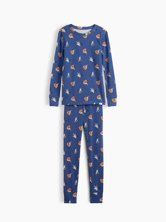 Set pigiama per bambini in cotone biologico spazzolato