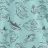 Set pigiama per bambini in cotone biologico spazzolato con motivo mappa dei pirati: pantaloncini
