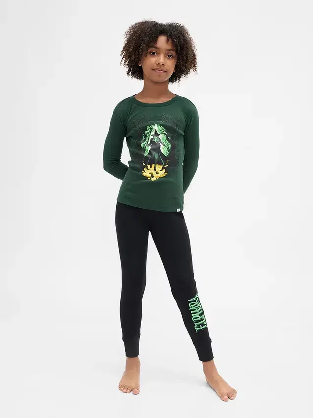 Set pigiama per bambini Wicked in cotone biologico spazzolato