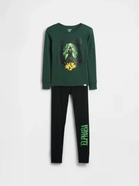 Set pigiama per bambini Wicked in cotone biologico spazzolato