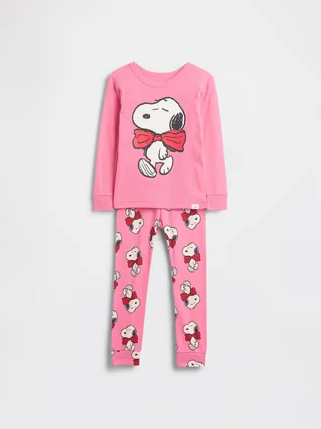 Set pigiama Snoopy in cotone biologico spazzolato per neonato & bebè