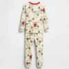 Set pigiama Snoopy in cotone biologico spazzolato per neonato & bebè