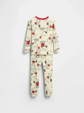 Set pigiama Snoopy in cotone biologico spazzolato per neonato & bebè