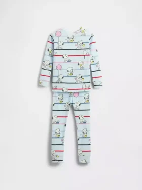 Set pigiama Snoopy in cotone biologico spazzolato per neonato & bebè