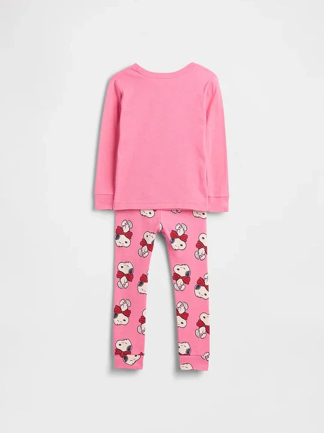 Set pigiama Snoopy in cotone biologico spazzolato per neonato & bebè