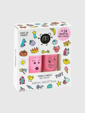 Set Pop di smalti e adesivi per unghie Nailmatic