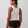 Shorts in cotone biologico elasticizzato