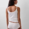 Shorts in cotone biologico elasticizzato