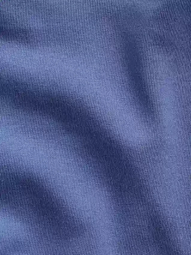 Shorts in cotone biologico elasticizzato