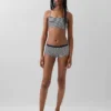 Shorts in cotone biologico elasticizzato