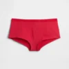 Shorts in cotone biologico elasticizzato