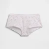 Shorts in cotone biologico elasticizzato