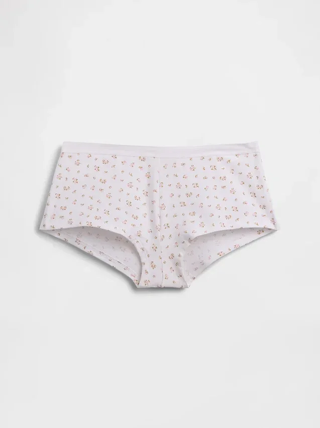 Shorts in cotone biologico elasticizzato
