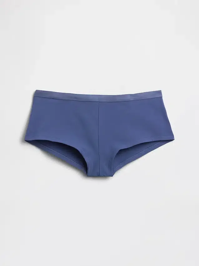 Shorts in cotone biologico elasticizzato