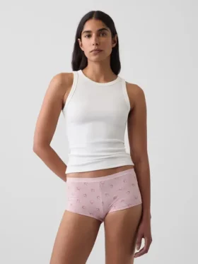 Shorty in morbidissimo cotone biologico elasticizzato
