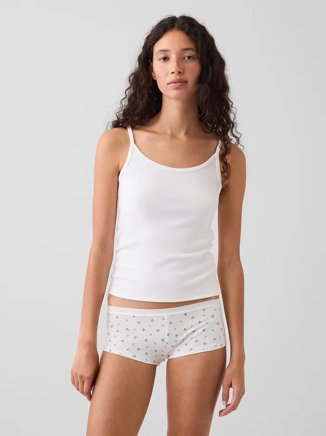 Shorty in morbidissimo cotone biologico elasticizzato