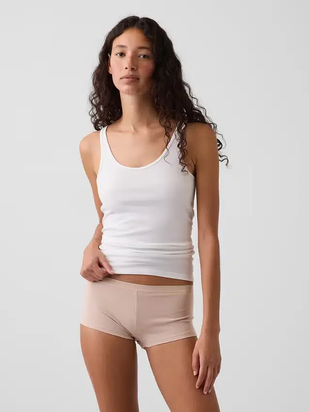 Shorty in morbidissimo cotone biologico elasticizzato