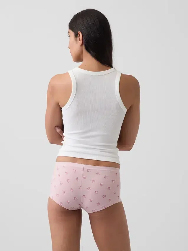 Shorty in morbidissimo cotone biologico elasticizzato