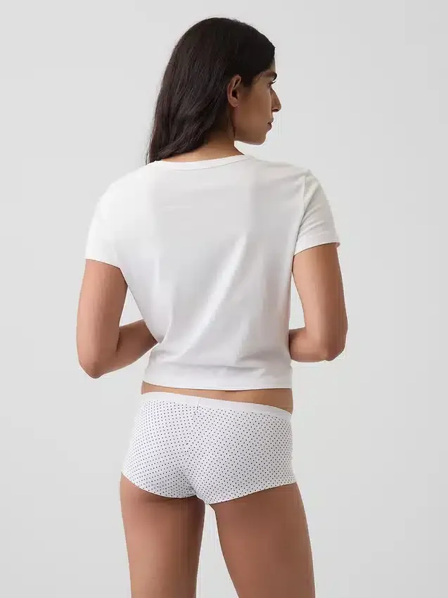 Shorty in morbidissimo cotone biologico elasticizzato