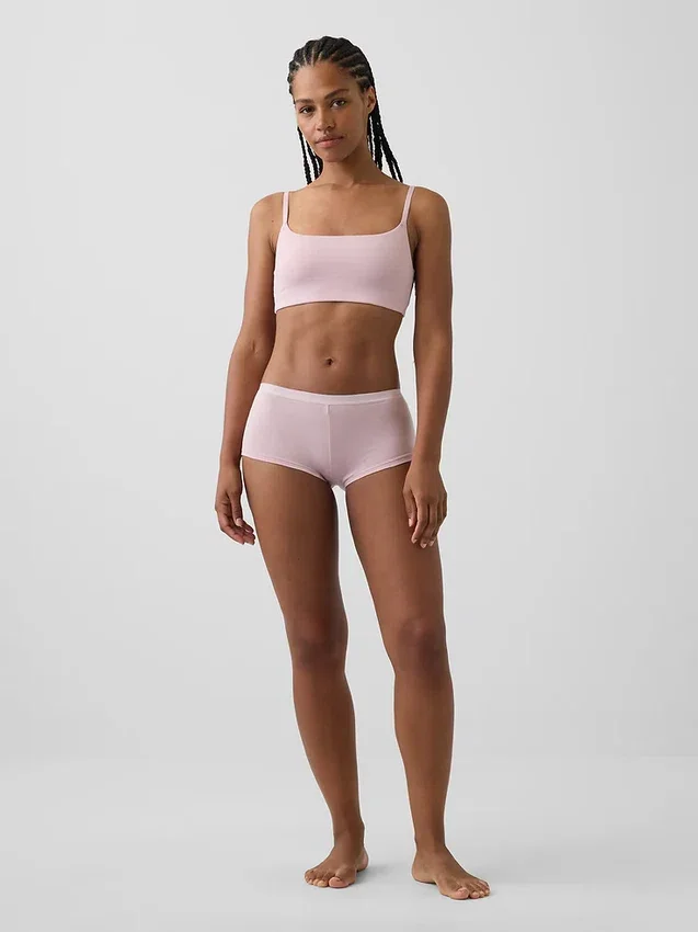 Shorty in morbidissimo cotone biologico elasticizzato