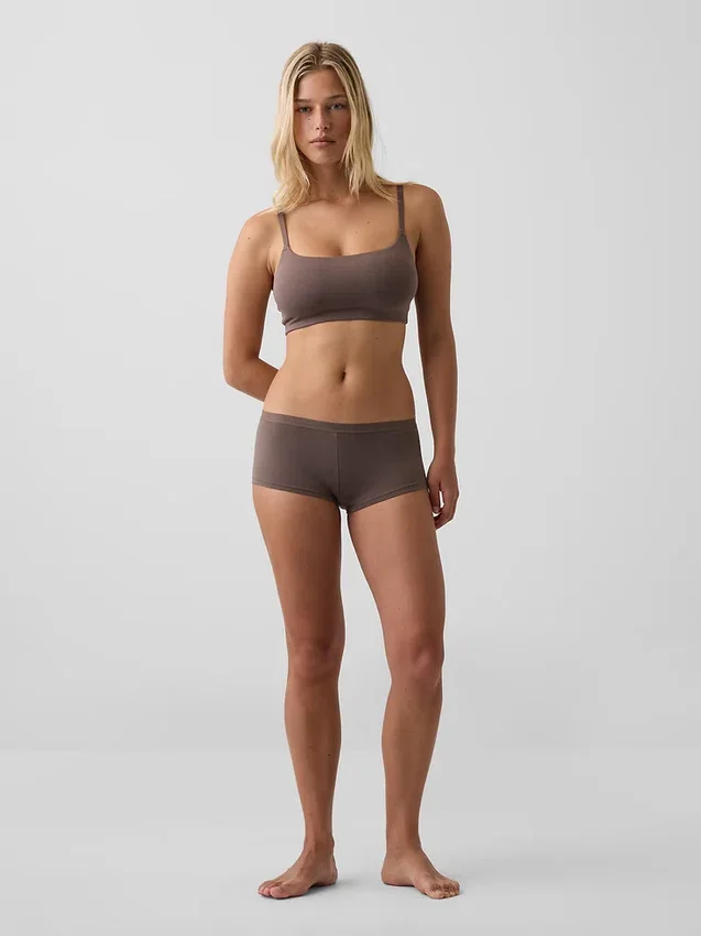 Shorty in morbidissimo cotone biologico elasticizzato