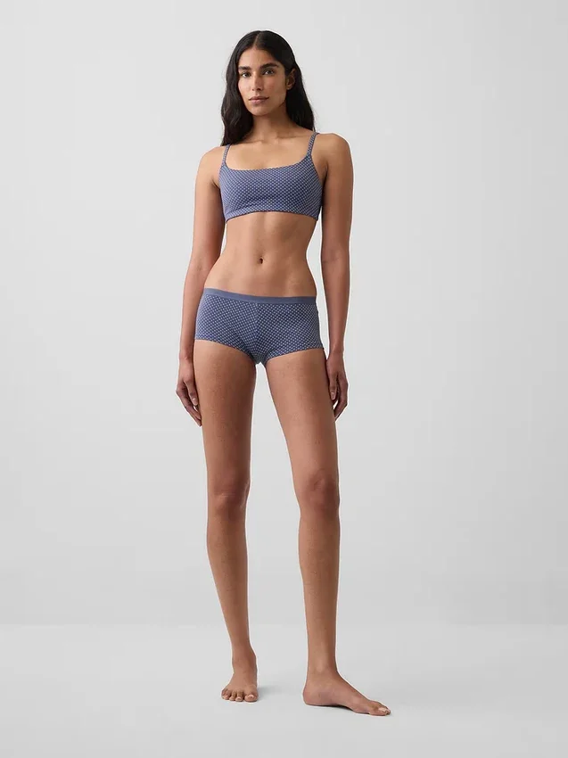 Shorty in morbidissimo cotone biologico elasticizzato